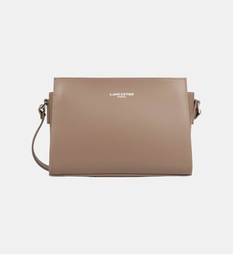 Petit sac trotteur Smooth en cuir - Lancaster - Praline