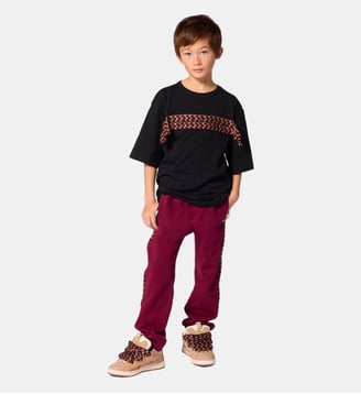 Tee-shirt manches courtes - Lanvin Kids - Black