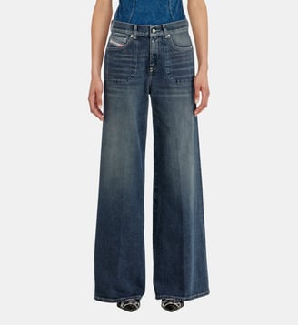 Flare Jeans Regular Waist 1978 D-Akemi Diesel