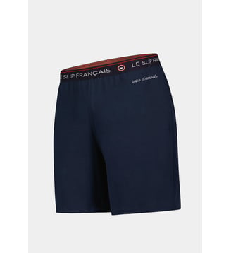 Bas de pyjama court en coton - Le Slip Francais - Bleu pétrole