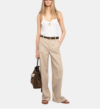 Pantalon Panol - Zadig&Voltaire - Beige cookie