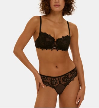 Soutien-gorge corbeille - Noir - Simone Pérèle - Noir