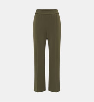 Pantalon fluide 7/8 - ALIETTE - Gerard Darel - Vert kaki