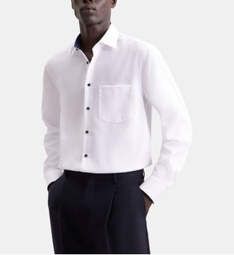 Chemise d'affaires 1/1 Regular Col Kent - Seidensticker - Blanc