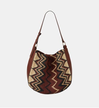 SAC L RAPHIA ARYA - Ba&sh - Multicolore