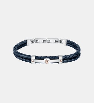 Bracelet RECYCLED LEATHER - Maserati - Or rose