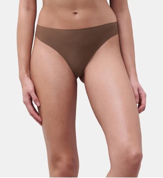 String seconde peau - Chantelle - Marron moyen