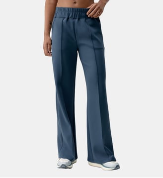 Pantalon de sport Performance Athleisure INIYA - Born Living Yoga - Bleu gris