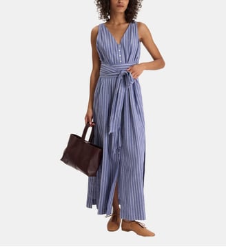 Robe Ambre - Ines de la Fressange Paris - Beige et bleu
