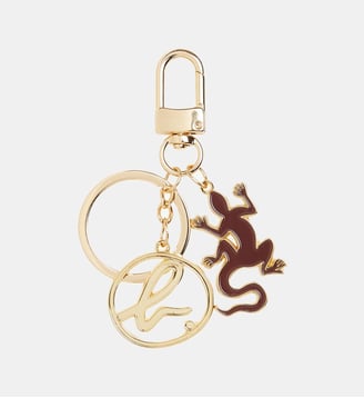 porte-clés lézard - Agnès b. - Rouge margaux