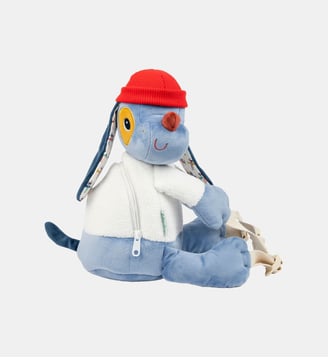 Sac à dos doux - Lilliputiens - Bleu