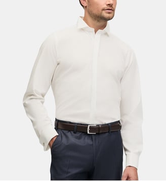 Chemise slim Gala - Digel - Ivoire