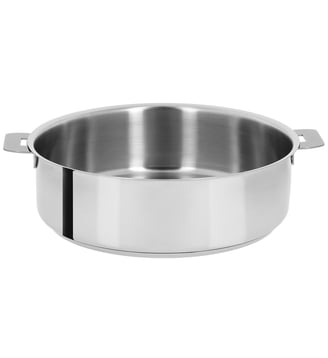 Sauteuse - Ø28cm - Cristel - Inox brillant