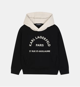 Sweat à capuche - Karl Lagerfeld Kids - Black