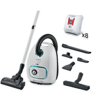 Aspirateur avec sac BGL41HYG3H - Bosch - Blanc