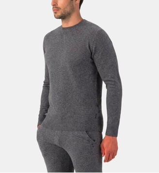 Sweatshirt en cachemire - Ron Dorff - Gris