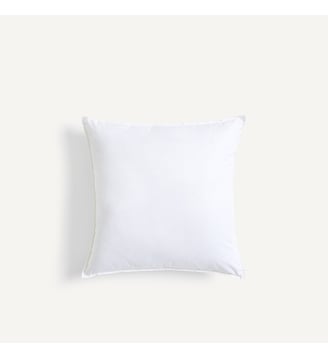 Coussin de garnissage avec enveloppe en percale de coton - AM.PM - Blanc