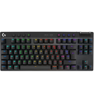 Clavier gamer sans fil Pro X LIGHTSPEED  TKL Tactile Noir - Logitech - Standard
