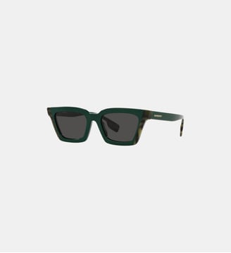 Lunettes de soleil Carré BE4392U Briar - Burberry - Vert