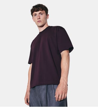 T-shirt 1/2 Oversized - Studio Seidensticker - Rouge