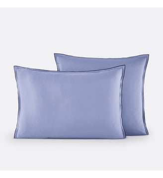 Taie d'oreiller satin de coton lavé La Redoute Interieurs