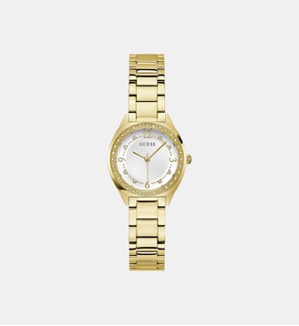 Montre Charlotte Blanc GW0767L2 - Guess - Doré