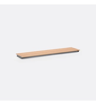 Tablette plaqué chêne 140 cm La Redoute Interieurs