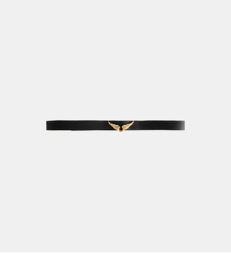Ceinture Rock Reversible 30mm - Zadig&Voltaire - Marron brandy