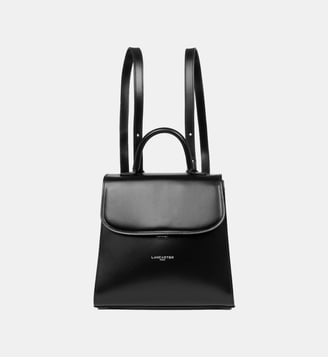 Sac à dos Suave Even en cuir - Lancaster - Noir