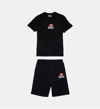 Survêtement avec logo - Diesel Kids - Noir