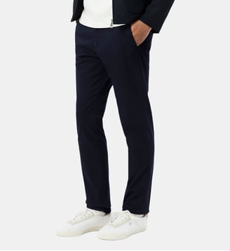 Chino twill stretch slim fit - Lacoste - Bleu marine