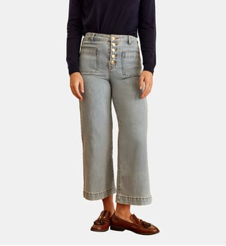 Jean uni ATLANTA LS - La Petite Etoile - Bleu clair