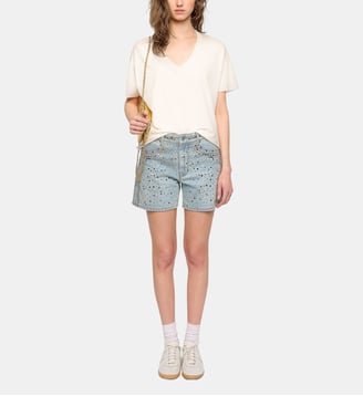 T-shirt Tommer - Zadig&Voltaire - Blanc judo