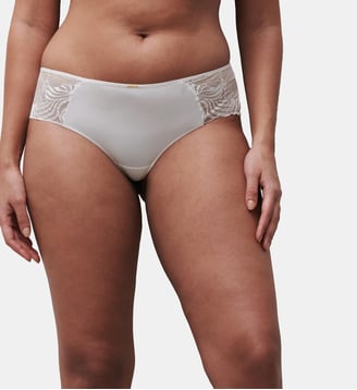 Shorty avec bijou - Chantelle - Crème