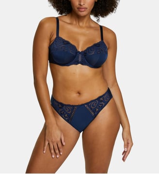 Slip Amélie - Sans Complexe - Bleu marine