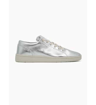 Sneakers en cuir effet métallique Finesse - Le Coq Sportif - Silver