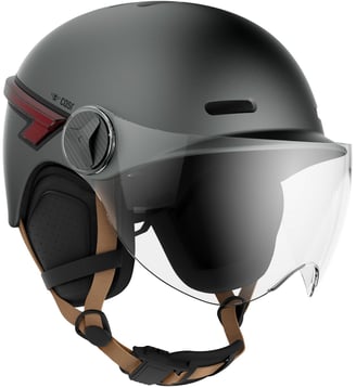 Casque Led Glow gris taille M - Casr - Standard