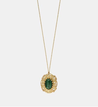 Collier gm dubarry malachite - Caroline Najman - Vert