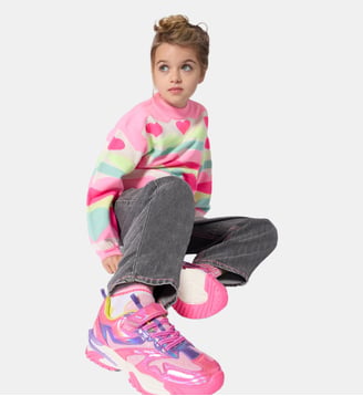 Pull tricot jacquard - Billieblush - Multicolore