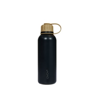 Bouteille en acier inoxydable isotherme - OYOY - Noir
