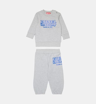 Survêtement avec logo - Diesel Kids - Gris