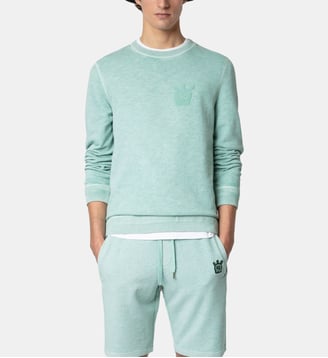 Sweatshirt Stony - Zadig&Voltaire - Bleu dreamer