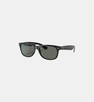 Lunettes de soleil Carré RB2132 New Wayfarer Flash - Ray Ban - Noir