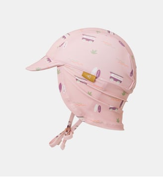 Casquette anti-UV protège nuque - Fresk - Rose