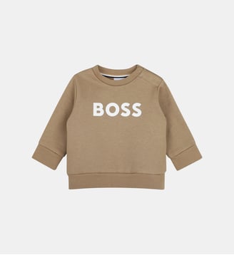 Sweat molletoné - BOSS Kidswear - Beige