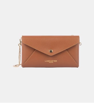 Pochette Sierra PM en cuir - Lancaster - Camel