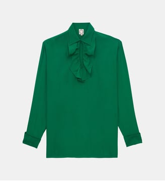 Chemise Ortiz Verte - Ines de la Fressange Paris - Vert