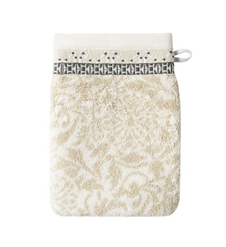 Gant de toilette Charme 100% coton - Le Jacquard Francais - Gris armoise