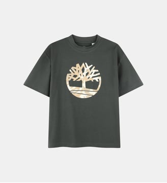 T-shirt imprimé logo relief Timberland