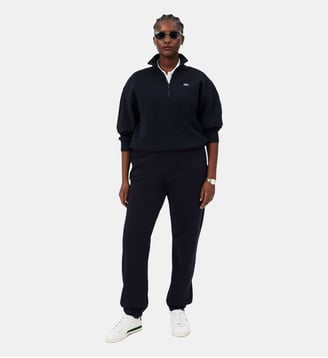 Pantalon de survêtement en Piqué - Lacoste - Bleu marine